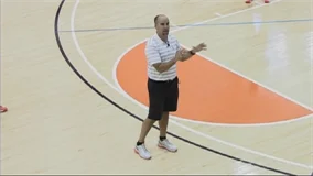 Numbered Dribble Attack Offense